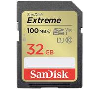 SanDisk Extreme PLUS SDHC Memory Card 32 GB Class 10