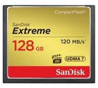 SanDisk Extreme 128GB CompactFlash Card 120MB/S