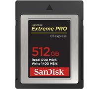 SanDisk Extreme PRO Cfexpress Card Type B, 512GB, Up To 1700MB/S, for RAW 4K Video