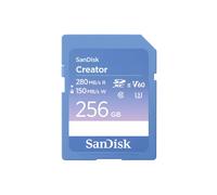 SanDisk Creator 256GB (280MB/s) UHS-II V60 SDXC Memory Card