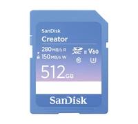 SanDisk Creator 512 GB SDXC Card UHS-II Class 10