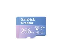 SanDisk Creator - flash memory card - 256 GB - microSDXC UHS-I