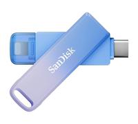 SanDisk Creator Phone Drive 128 GB (For iPhone, iPad, PC & Mac, Lightning & USB Type-C Connectors, up to 90 MB/s transfer, Automatic Backup, Password Protection, 3 Month Adobe Lightroom included)
