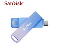 SanDisk Creator Phone Drive Type-C and Lightning USB 3.2 Flash Drive for iPhone 13 14 and Smartphone 128GB 256GB Pendrive U Disk Dual USB