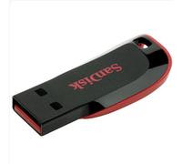 Sandisk Cruzer Blade. Capacity: 128 GB Device interface: USB Type-A USB version: 2.0. Form factor: Capless. Weight: 2.5 g. Product colour: Black Red