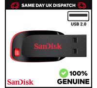 SanDisk Cruzer Blade USB 128GB 2.0 Flash Drive Memory Stick