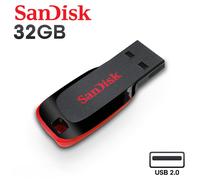 SanDisk Cruzer Blade USB 32GB 64GB 128GB 2.0 Flash Drive Memory Stick - SDCZ50