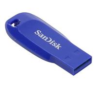 SanDisk Cruzer Cutter 64 GB USB flash drive USB Type-A 2.0 Blue