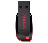 SanDisk Cruzer Cutter USB flash drive 16 GB USB Type-A 2.0 Black, Red