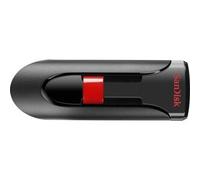 SanDisk Cruzer Glide 64 GB USB Flash Drive USB 2.0, Black & Red