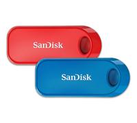 SanDisk Cruzer Snap 32 GB USB Flash Drive - Twin Pack