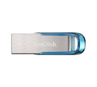 SanDisk Cruzer Ultra Flair 64GB USB 3.1 Flash Drive BLUE