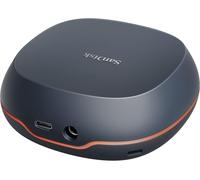 SANDISK Desk Drive Portable External SSD - 4 TB, Black, Black