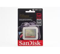 SanDisk Extreme 128GB CompactFlash Card 120MB/S