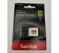 SANDISK Extreme 128GB microSDXC card + SD Card Adaptor 190MB/s (NEW)