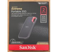 SANDISK EXTREME 2 TB HIGH SPEED PORTABLE SSD DISK DRIVE - NEW BOXED