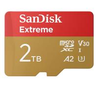 SanDisk 2TB Extreme MicroSDXC UHS-I Card with Adapter - SDSQXAV-2T00-GN6MA