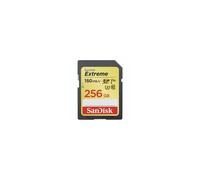 SanDisk Extreme 256 GB SDXC Memory Card, Up to 150 MB/s, Class 10, U3, V30