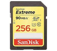 SanDisk Extreme 256GB SDXC UHS-I Card (SDSDXNF-256G-GNCIN) [Old Version]