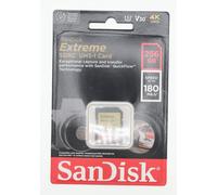 SanDisk Extreme 256GB SDXC UHS-I SD Card 180MB/s V30 U3 4K UHD SDSDXVV c0027