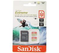 SanDisk Extreme 32 GB microSDhC Memory Card for Action Cameras and Drones wit...