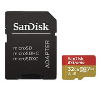 SanDisk 32GB Extreme 100MB/s microSDHC Card + Adaptor