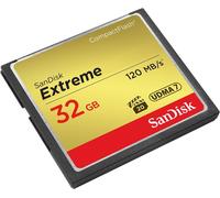 Sandisk Extreme 32 GB UDMA7 Compactflash Card - Black/Gold
