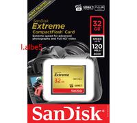 SanDisk Extreme 120MB sec 800x Compact Flash Card 32GB