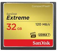 SanDisk Extreme 32 GB UDMA7 CompactFlash Card - Black/Gold