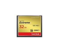 SanDisk Extreme 32GB UDMA7 CompactFlash Card - Black & Gold