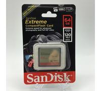 Sandisk Extreme 64 GB CompactFlash 120MB/s Memory Card (SDCFXS-064G-A46)