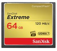 SanDisk Extreme CompactFlash 64GB 120MB/s