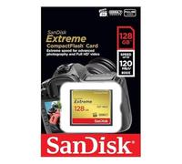 SanDisk Extreme 128GB CompactFlash Card 120MB/S