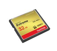 SanDisk Extreme CompactFlash 32GB R120MB/s W80MB/s SDCFXSB-032G-G46