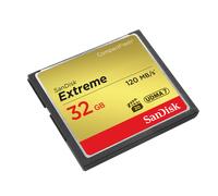 SanDisk Extreme CompactFlash Memory Card 32GB - SDCFXSB-032G-G46