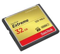SanDisk Extreme 32 GB UDMA7 CompactFlash Card - Black/Gold