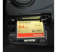 SanDisk Extreme CompactFlash Memory Card CF Card for Camera 32GB 64GB 128GB Original Storage card for Canon Nikon