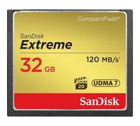 SanDisk Extreme CompactFlash UHS-I VPG-20 Memory Card, 32GB