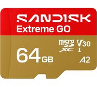 SanDisk Extreme GO 64GB microSDXC Memory Card 170MB/s U3 V30 A2 5K