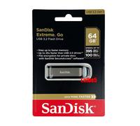 SanDisk 64GB Extreme GO Flash Drive USB 3.2, Gen1, 400MB/s