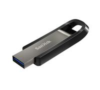 SanDisk Extreme Go USB flash drive 128 GB USB Type-A 3.2 Gen 1 (3.1 Gen 1) Stainless steel