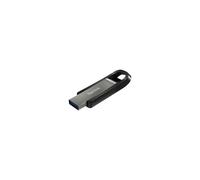 SanDisk Extreme Go USB flash drive 128 GB USB Type-A 3.2 Gen 1 (3.1 Gen 1) Stainless steel