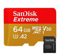 SanDisk Extreme Micro SD Card 32GB 64GB 128GB V30 A2 C10 4K UHD Memory