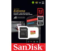 Sandisk Extreme micro SD Memory Card - 64GB to 1TB Capacity - V30 UHS-I U3 A2