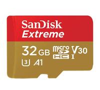 SanDisk Extreme microSD 32GB 100MB/s UHS-I Memory Card with Adapter