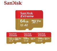 SanDisk Extreme microSD Card C10 UHS-I U3 V30 A1 A2 100-190MB/s 32GB 64GB 128GB 256GB 512GB 1TB TF Card for Drone Camera Phone