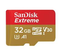 SanDisk Extreme MicroSDHC 100MB s A1 C10 V30 UHSI U3 32GB