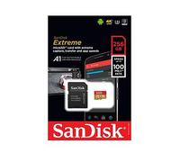 Sandisk MicroSDXC Extreme 256GB 190MB/s U3 V30 A2