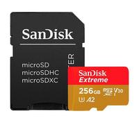 SanDisk Extreme PLUS 256 GB MicroSDXC Class 10