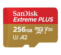 SanDisk Extreme PLUS 256 GB MicroSDXC UHS-I Class 10